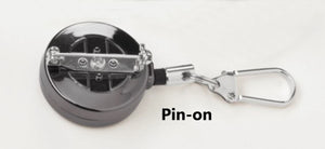 Orvis Black Nickel Zinger (Clip-on or Pin-on)