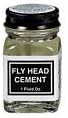 WAPSI FLY HEAD CEMENT 1oz. Jar