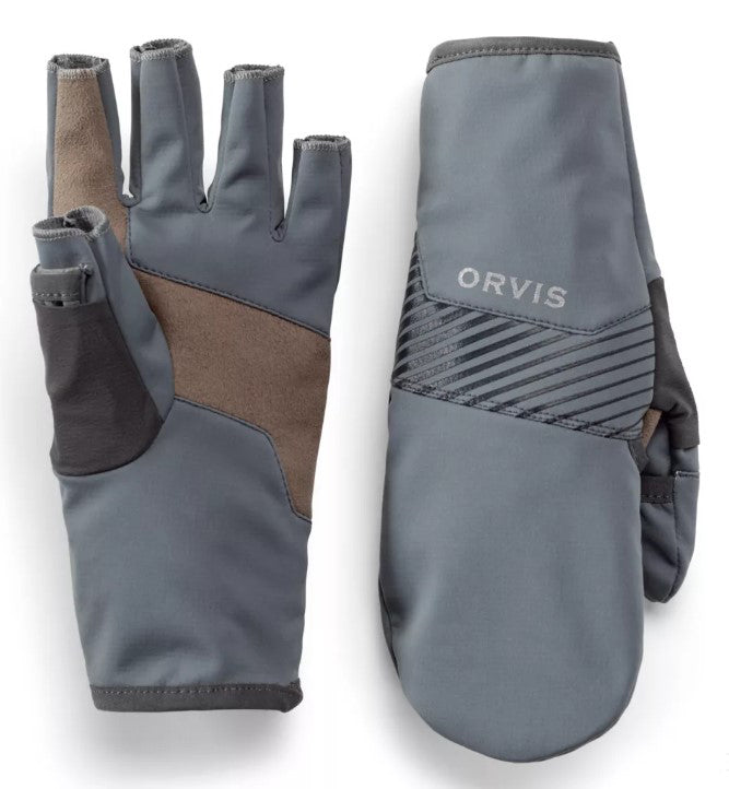 Orvis Men's Softshell Convertible Mitts