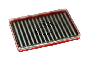 Fulling Mill Guide Fly Box. Stores 682 Flies. Size: 11"x 8"x 1". ( Red )