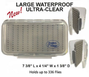 Anglers Image Waterproof Double-sided Fly Box