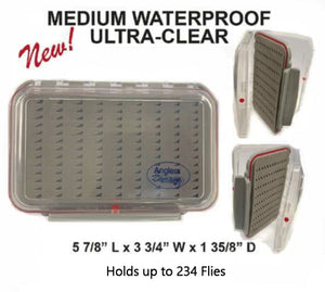 Anglers Image Waterproof Double-sided Fly Box