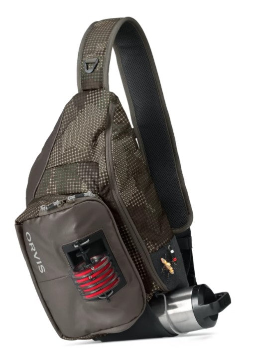  Orvis Fly Fishing Sling Pack - Easy Reach Single Strap Fishing  Backpack with Durable Docks for Fly Fishing Accessories, Sand : Sports &  Outdoors